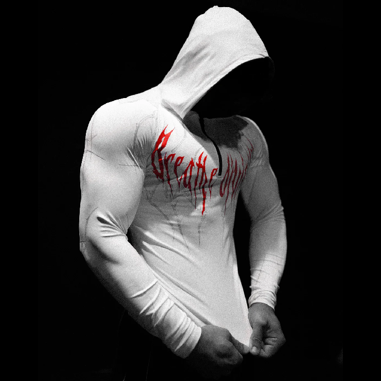 breathedivinity Void Tech プロトタイプシリーズ Breathe Divinity Void Tech™ Hollow Knight Hoodie Compression